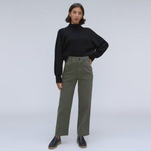 NWT Everlane The Organic Wide-Leg Pant in Kambaba